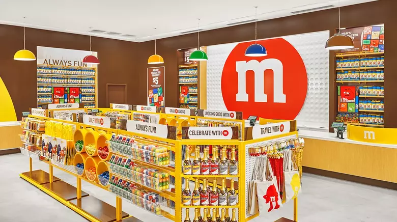 Neues Unternehmen M&M’s Store